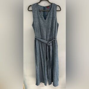 Vince camuto sleeveless wide leg jumpsuit